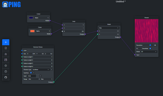 PING- The Procedural Texture Generator.
